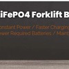 Advantage of lithium ion forklift battery