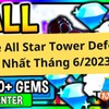 Code All Star Towe Defenes
