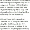 iPhone 15 Pro max cũ 24hStore