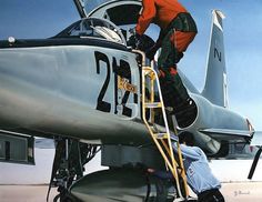 All sizes | Scramble. | Flickr - Photo Sharing! #air #fighter #force #pilot #jet #painting