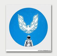 Scott Listfield – Astronaut / Aqua-Velvet #illustration #space #art