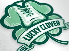 Lucky_clover_logo #clover #lucky #logos #branding