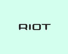 RIOT #logo #logotype #wordmark