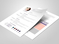 Free Clean Editable Resume Template with Fresh Design