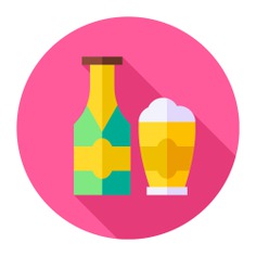 See more icon inspiration related to food and restaurant, alcoholic drink, beverages, beverage, pint, beer, alcohol, glass, bottle, drinks, food and drink on Flaticon.