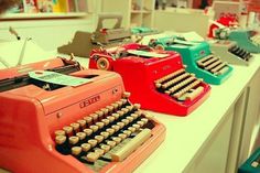 writing machines #machine #write #retro #writing #vintage #typo