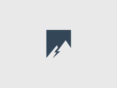 Blue Mountain Electric Logo #logo #sean #farrell