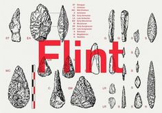 Flint identity, by Bibliothèque - Creative Journal #identity #stone