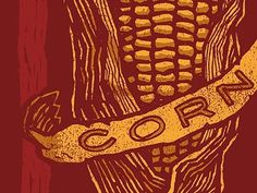 Dribbble - Corn by Know Your Flag #midwest #corn