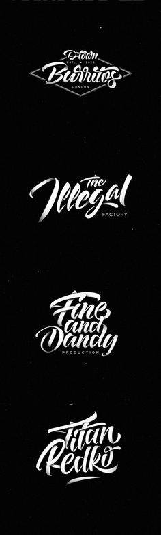 Lettering Logos Collection N°4