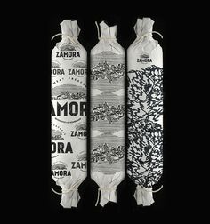 amora #pattern #b&w #packaging #wrapping #paper