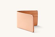 Utility Bifold | Tanner Goods #natural #leather #wallet