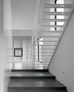CONVOY #stair #interiors #architecture #bookcase