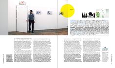 The Art Issue (s) ••••••Art SanFrancisco Magazine on Editorial Design Served #design #publication #grid #editorial #magazine