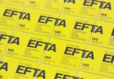 EFTA : DEMIAN CONRAD DESIGN #conrad #stamps #demian #typography