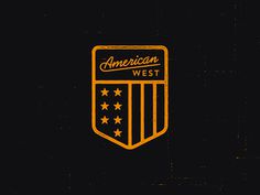 American West clothing co. #america #logo