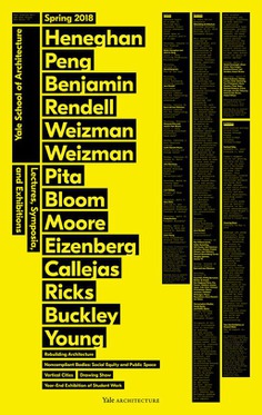 Get Lectured: Yale, Spring '18