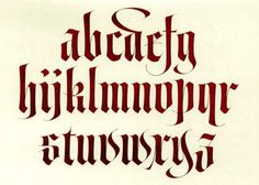 CUSTOM-OTHER — LetterCult #alphabet #gothic #typography