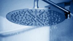As you shower, water is collected, purified, and rerouted back to the shower head. #design #home #product #friendly #eco