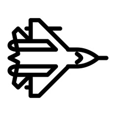 See more icon inspiration related to jet, fighter jet, fighter plane, plane, jet plane, airplane, transportation and transport on Flaticon.