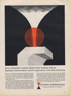ALCOA Ad | Flickr - Photo Sharing! #tech #page #graphic #illustration #vintage #modernism