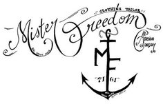 FFFFOUND! | secret forts: Moving Pictures: Mister Freedom, LA. #type #lettering