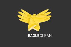 Eagle Clean logo designed by The Partners #logo #design