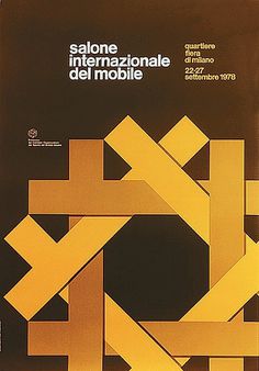 salone poster 1978, Alberto Longhi. #poster