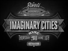 Typeverything.com - Imaginary Cities by Ben... - Typeverything #typography
