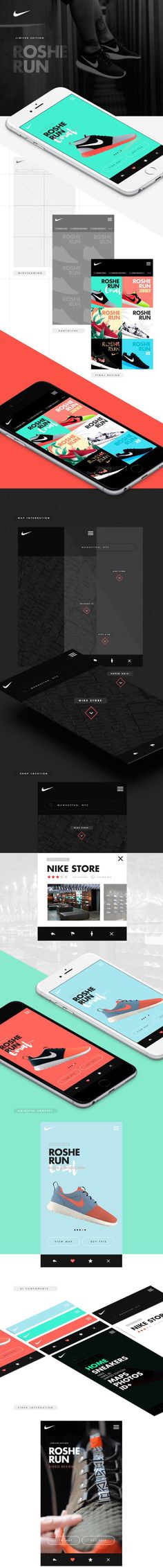 Nike – Roshe Run App by Owi Sixseven