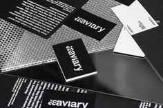 aaaviary, concert series's identity & logotype. Classical music meet techno. Design by Laura Knoops
