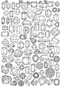All sizes | minerals | Flickr - Photo Sharing! #diamonds #drawing #gems #jewels