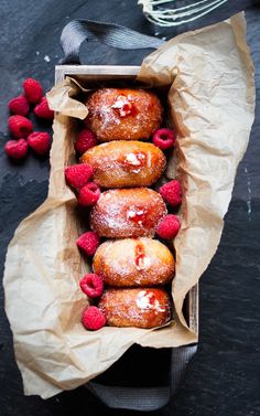 Raspberry Ripple Doughnuts