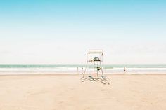 Summer Beach: Minimalist Landscape Photography by Ludwig Favre