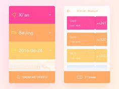 30 Colorful Mobile UI Design to Inspire You
