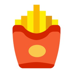 See more icon inspiration related to food, fast food, fries, restaurant, french fries, junk food and potatoes on Flaticon.
