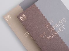 ST JAMES'S MARKET #covers #paper #dnandco
