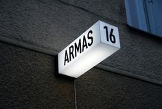 Armas on the Behance Network #sign #clever