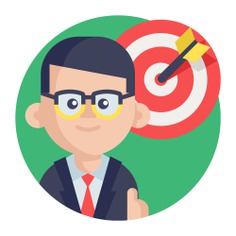 See more icon inspiration related to goal, target, man, worker, user, team, avatar, teamwork, group, feature, targeting, objective, employee, networking and business on Flaticon.