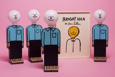 JEAN JULLIEN'BRIGHT IDEA' homepageOur first release with Jean Jullien :'Bright Idea', a wooden lamp hand painted in the artist's s