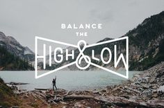 Balance The High & Low
