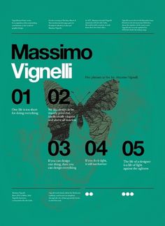 Vignelli Forever on the Adweek Talent Gallery #poster