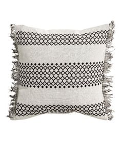 Pattern-weave Cushion Cover, H&M Home