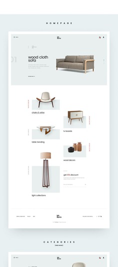 Furniture Site Concept