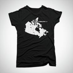 Size Matters: Women's Black #canada #graphic #shirt