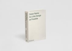 Dieter Rams: As Little Design as Possible – SI: Special | September Industry #benezri #publication #kobi #studio #rams #dieter
