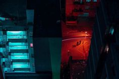 Cinematic and Dystopian Nightscapes by Elsa Bleda