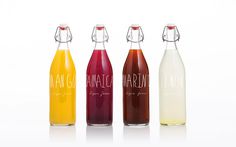 Santa Cruz #anagrama #santa #packaging #cruz #bottles #typography