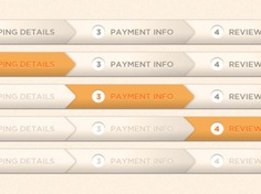 Orange checkout process indicator psd Free Psd. See more inspiration related to Design, Shapes, Orange, Process, Ecommerce, Psd, Change, Effects, Layer, Horizontal, Indicator and Checkout on Freepik.