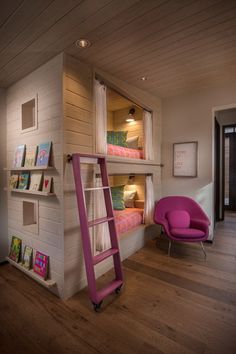 30+ Beautiful Bunk Room Ideas for Kids #bunk room #kids #bedroom
